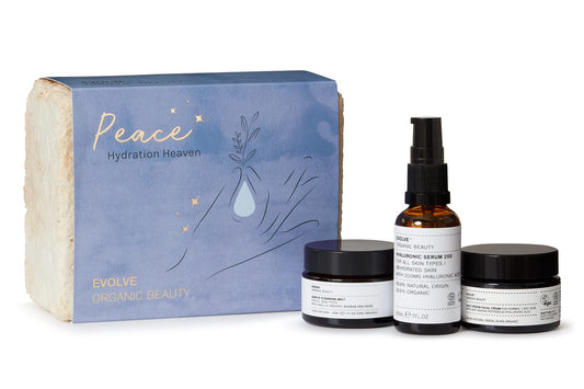 - Hydration Heaven Natural Skincare Kit | Small-Batch, Vegan Clean Beauty (3 Piece Set) Packaging May Vary
